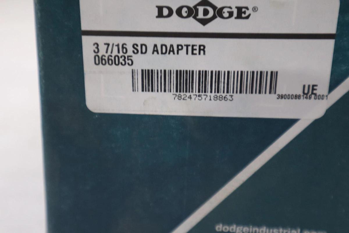 Used DODGE 066035 3 7/16 SD ADAPTER - NEW IN BOX - STOCK GF995