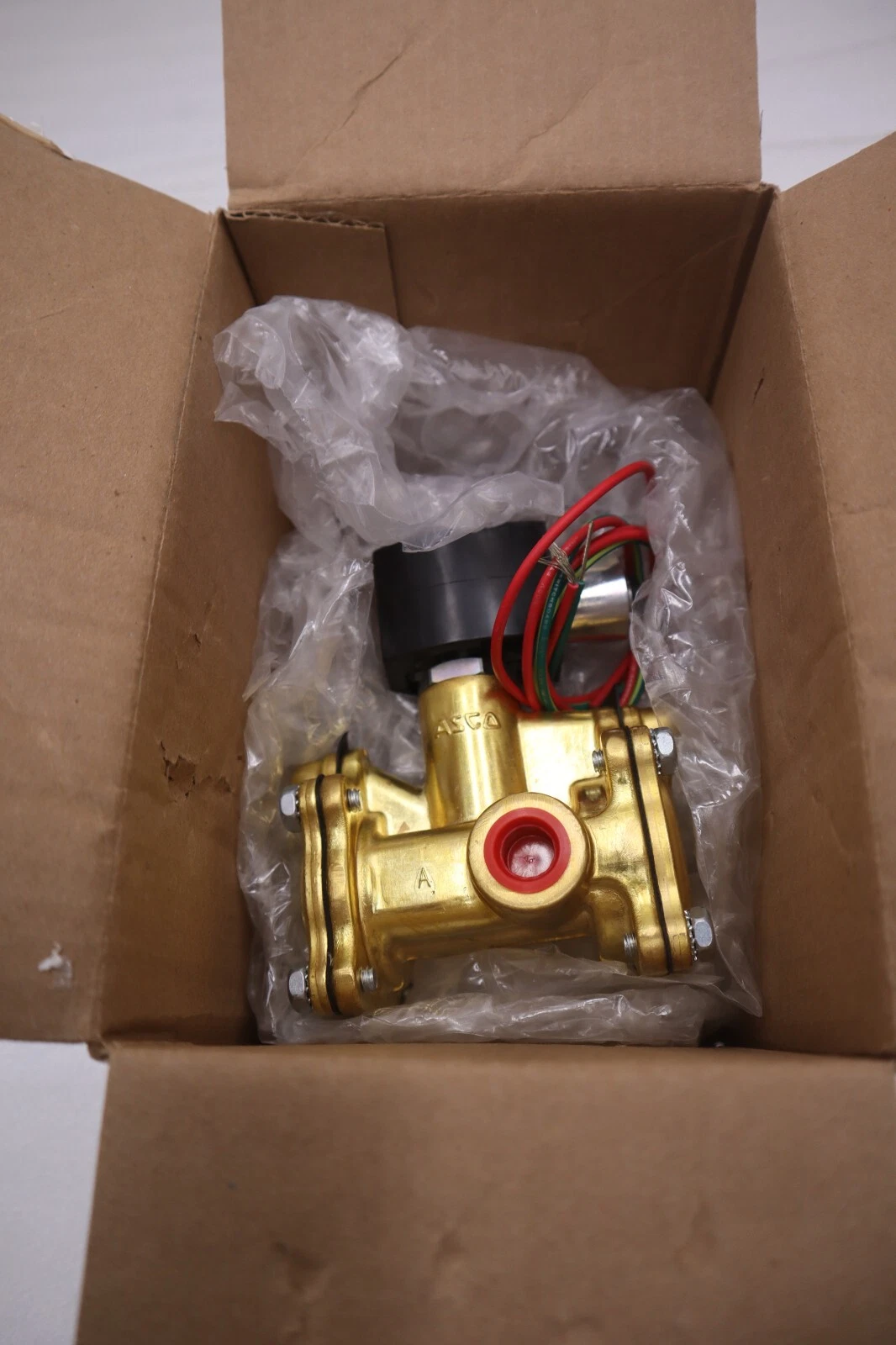 Used NEW ASCO EF8316G054 Solenoid Valve Coil 120VAC 3-Way Normally Closed STOCK G536