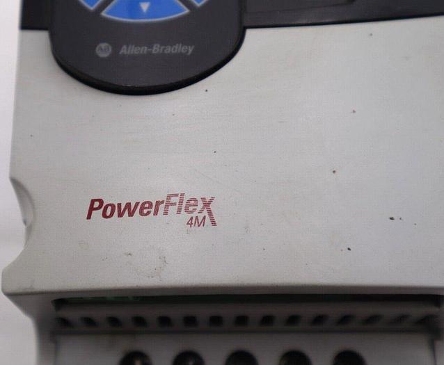 Used ALLEN BRADLEY 22FD8P7N103  POWERFLEX 4M DRIVE 480V SER A #L-388