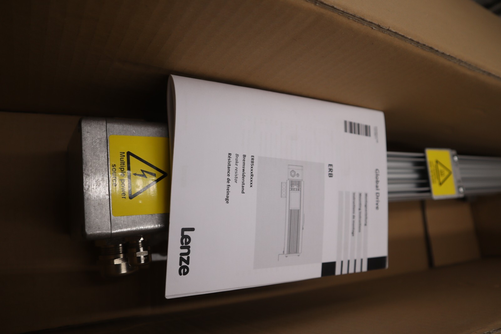 Used LENZE ERBS082R780W, BRAKE RESISTOR, NEW STOCK #G85