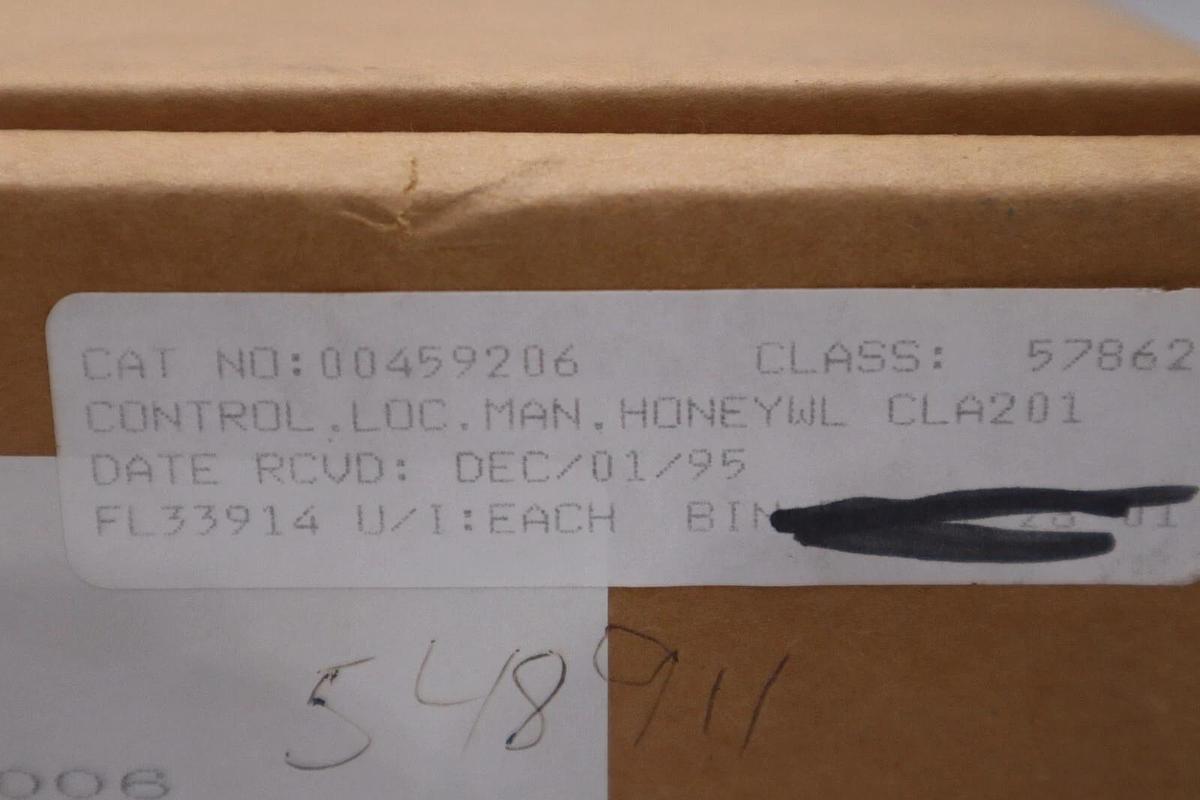 NEW OPEN BOX HONEYWELL ANALOG DISPLAY C-LA201 STOCK G-187