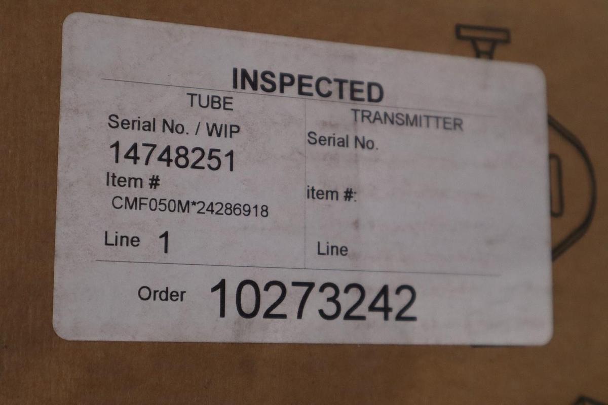 EMERSON CMF050M313NRAAEZZZ CORIOLIS METER ELITE 1/2 INCH DN15 - STOCK GF401