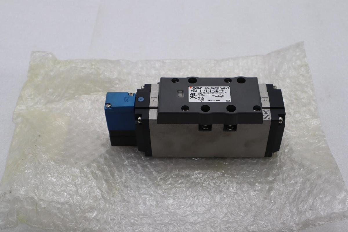 SMC VSS8-8-YZ-S-3EZ-V1 SOLENOID VALVE NEW STOCK #K-1206A