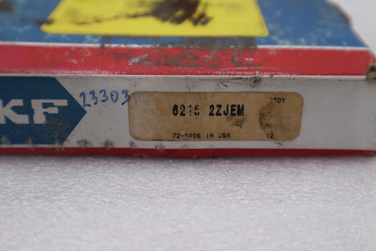 Used NEW SKF 6215 2ZJEM Deep Groove Radial Ball Bearing STK CC267