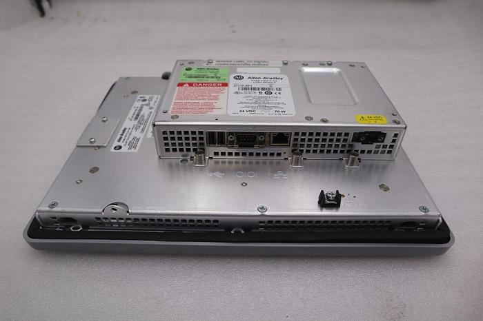 Used Allen Bradley 2711P-RDT10C W/ 2711P-T10C4D1 PLUS 2711P-RP1  Panelview STOCK 4815