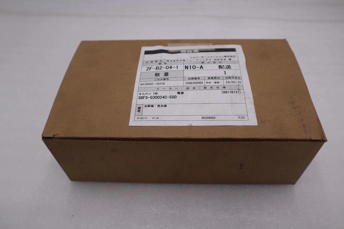 Used OMRON S8FS-G30024C-500 / S8FSG30024C500 POWER SUPPLY NEW IN BOX STOCK 1815B