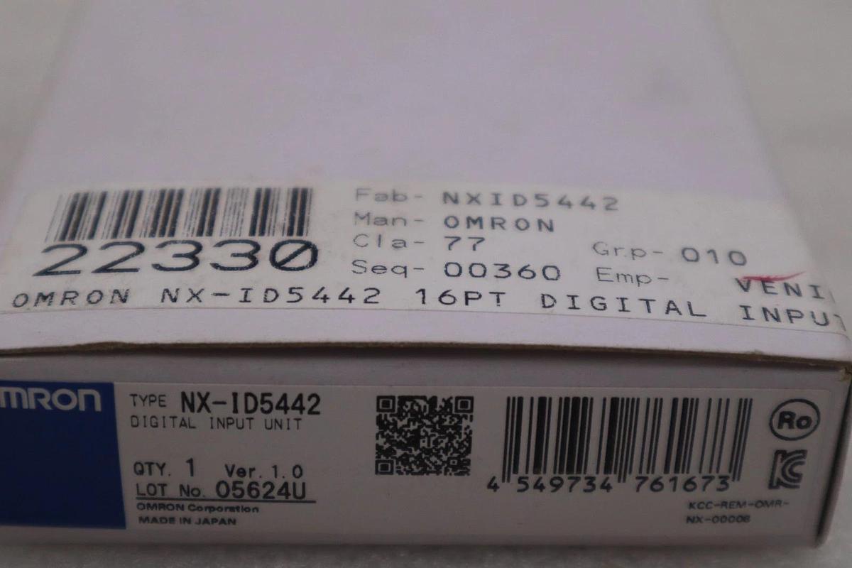 Used OMRON NX-ID5442 24VDC 16PT DIGITAL INPUT - STOCK GF541A