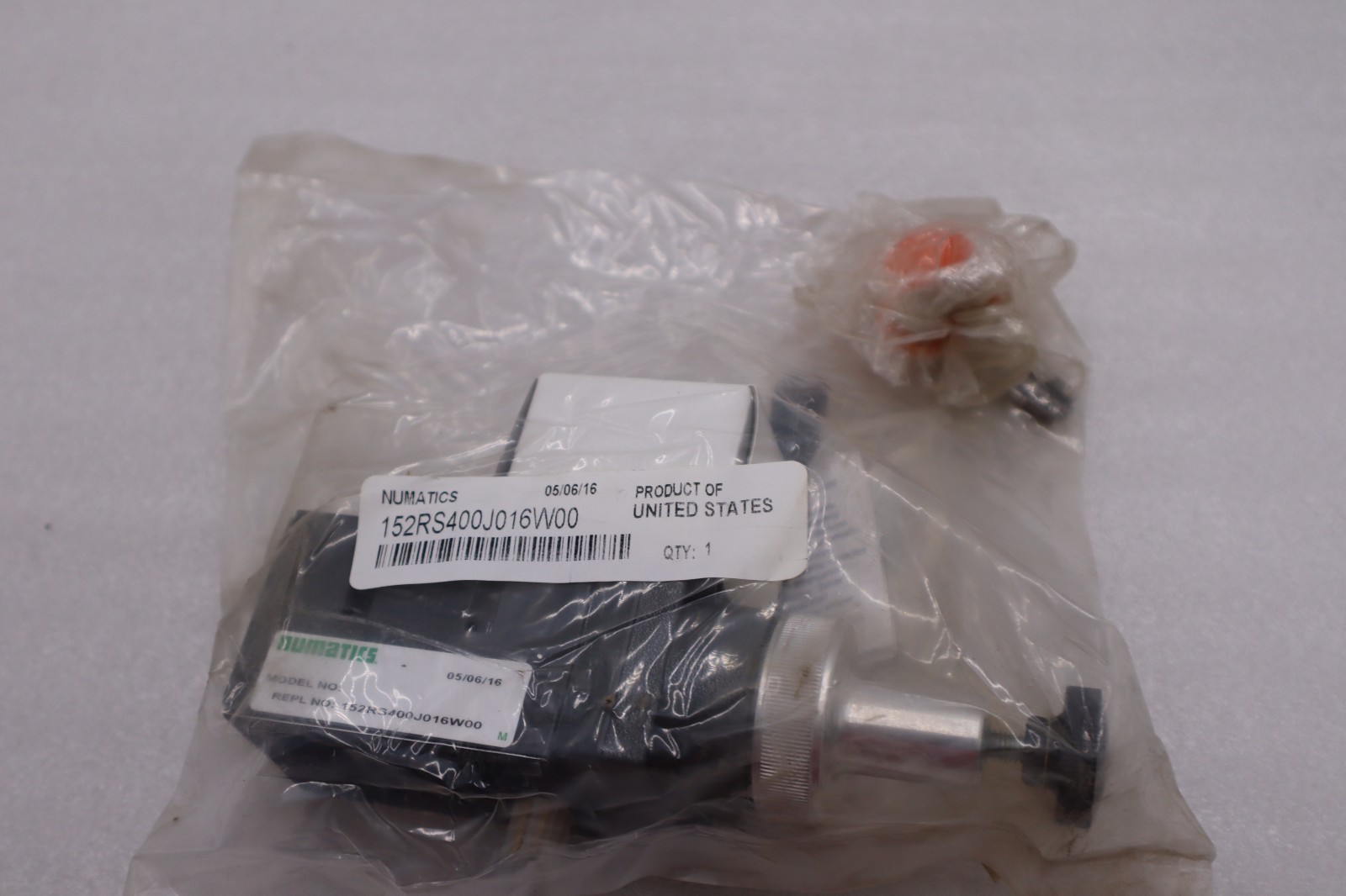 NUMATICS 15RS400J016W00 STOCK #2146A