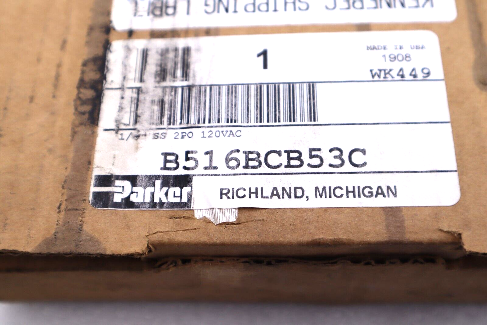NEW PARKER B516BCB53C AIR CONTROL VALVE #L-540