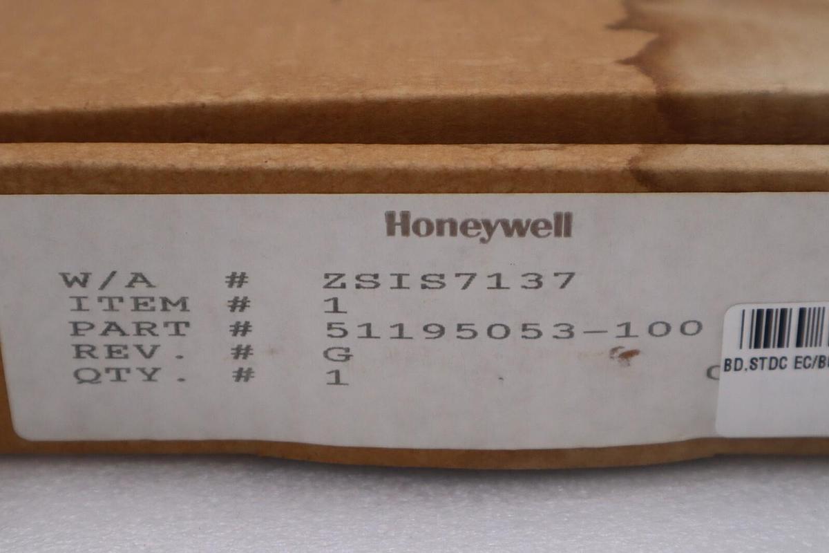 Used NEW HONEYWELL MEASUREX 51195053-100 REV. G (ST/DC) STOCK G344