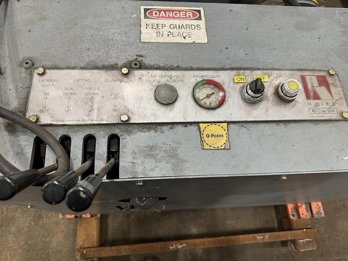 Used 72" DUSENBERY 613 COUNTER ROLL SLITTER REWINDER