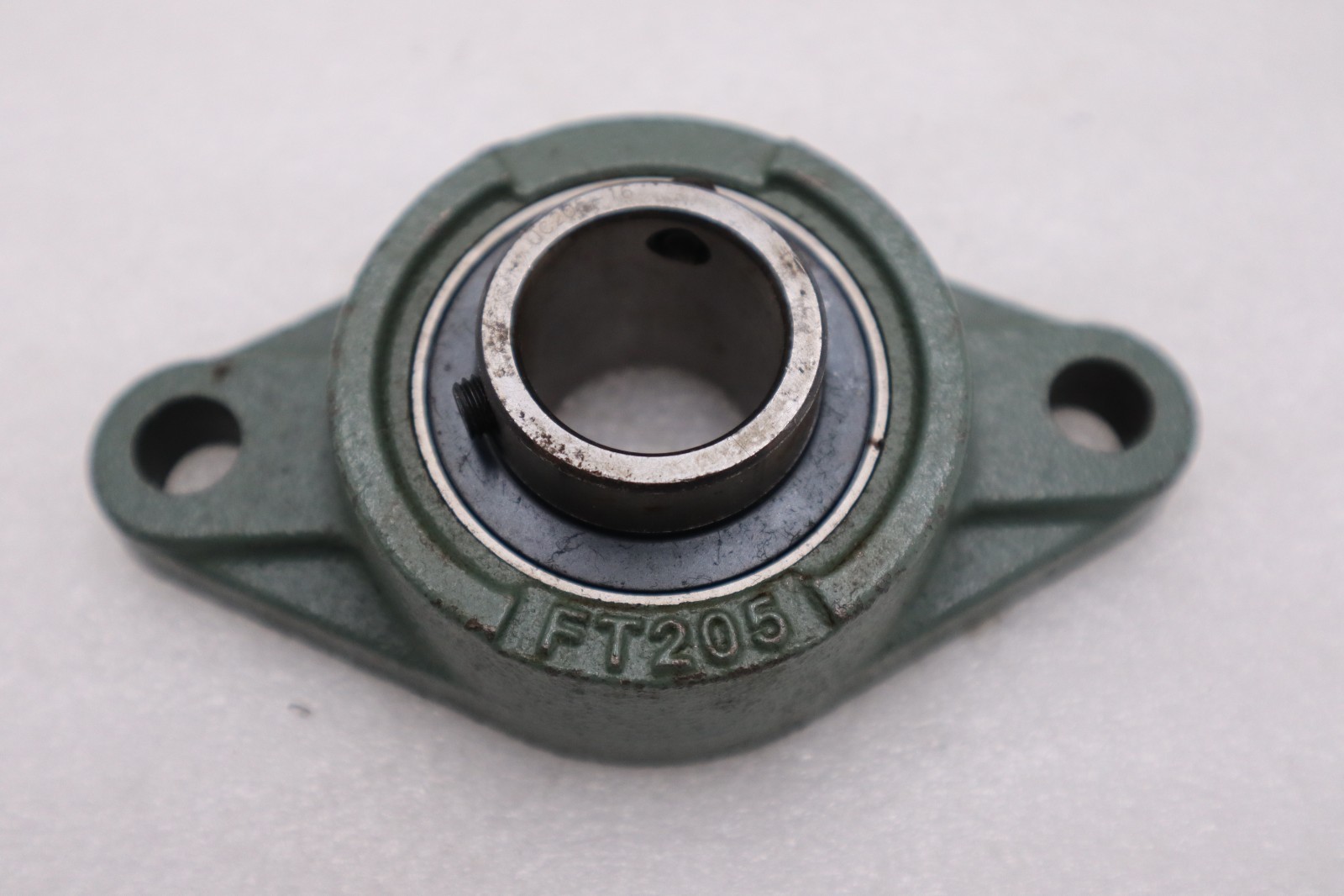 Used LOT OF 2 - PEER FT205 /UC205-16 2-Bolt Flage Mount Bearing STOCK H1025A