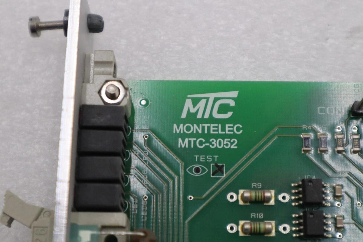 Used PASABAN FAST I/O MTC-3052 PLC CARD STOCK #3966-A