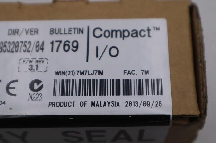 NEW Allen-Bradley 1769-OB16 OUTPUT MODULE 16 POINT DIGITAL 24 VDC STOCK L-027C