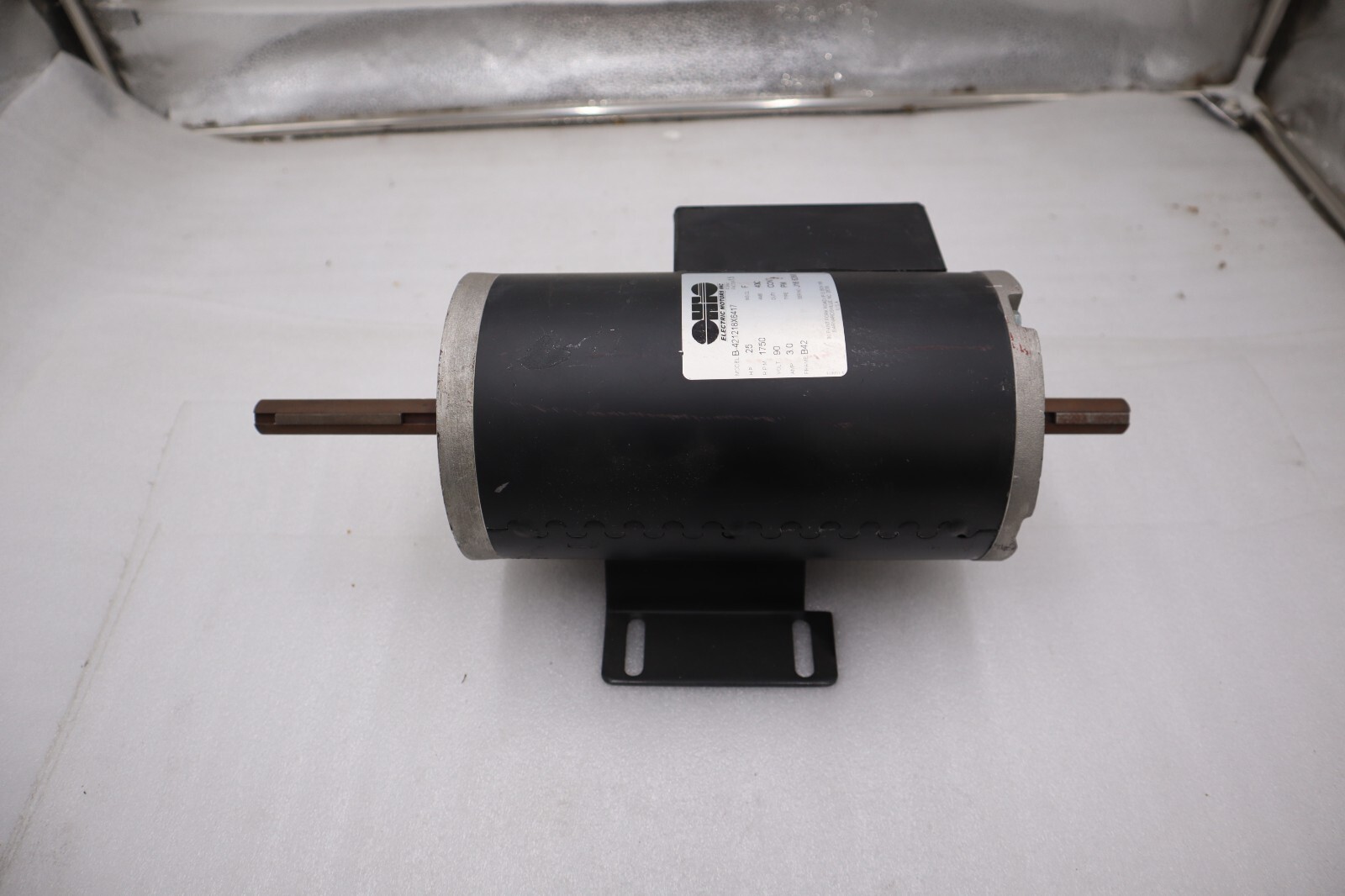 Ohio Electric Motors B-421218X6417 90V 1750 RPM FRAME B42 Form Factor 1.5 #H887