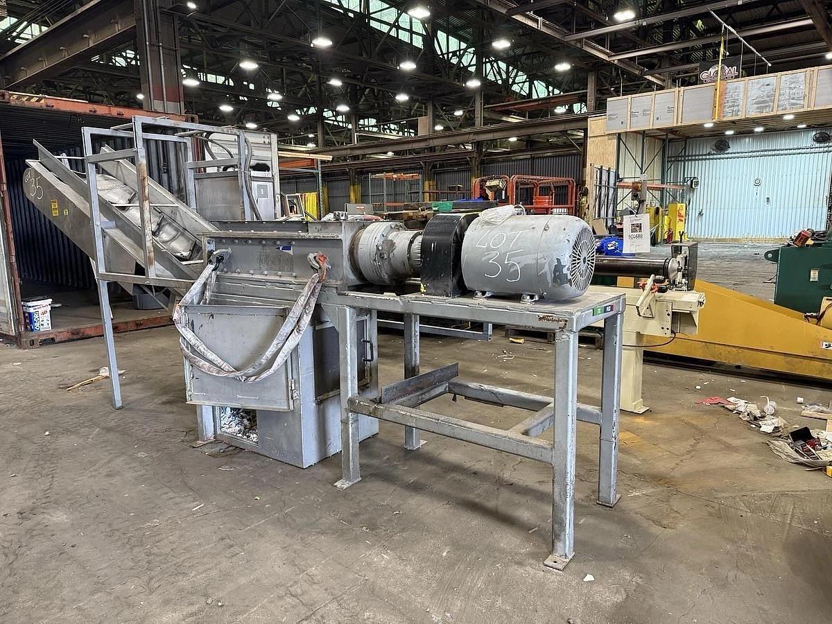 Used 25 HP SSI SHREDDER DUAL SHAFT SHREDDER