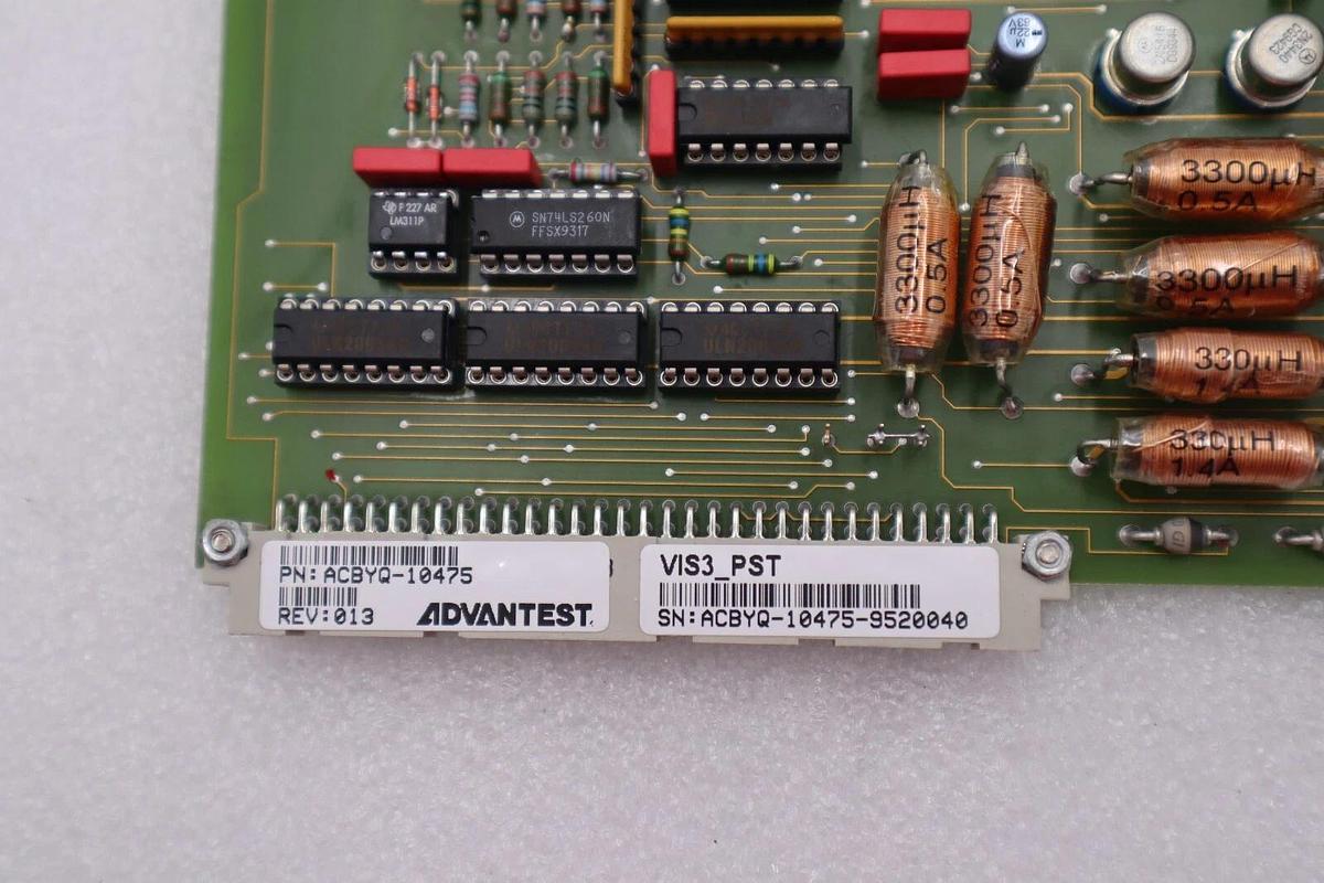 USED ADVANTEST VIS3_PST ACBYQ-10475 REV 013 STOCK #2868