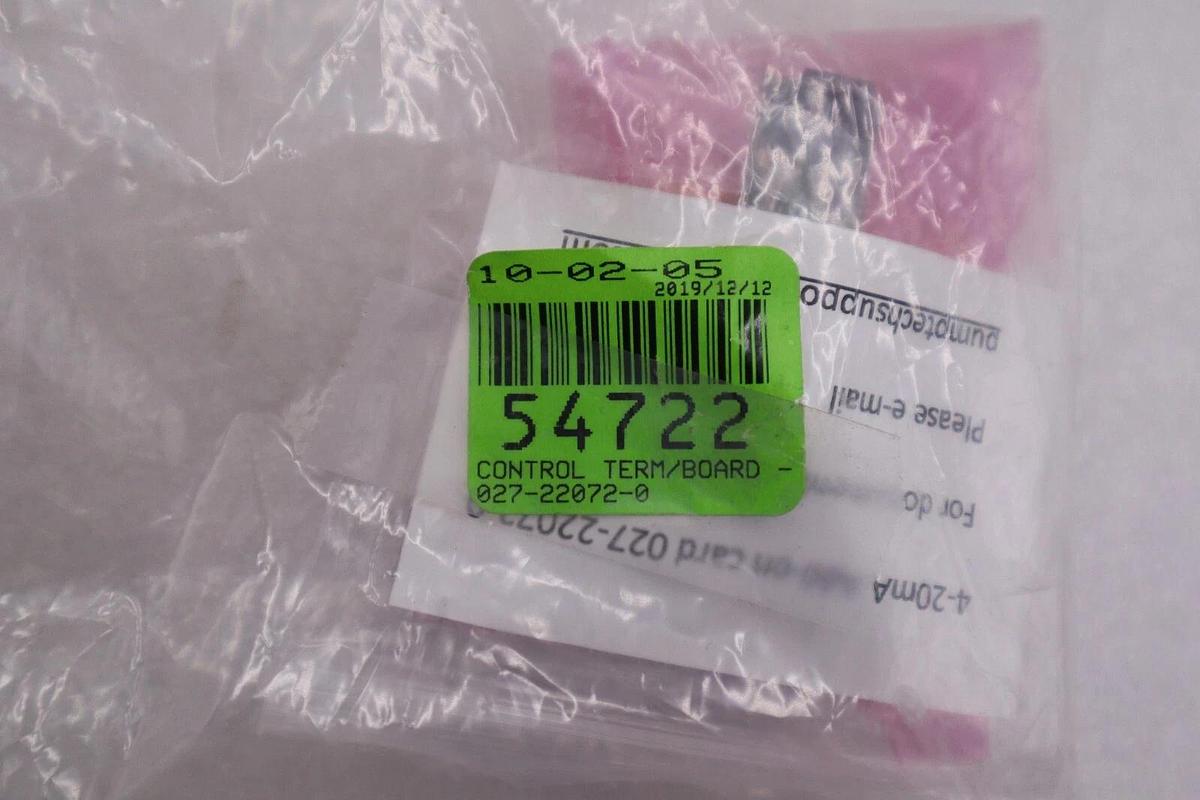 NEW OPEN BOX PARKER 027-22072-0 / 027220720 AMPLIFIER STOCK L-373-A