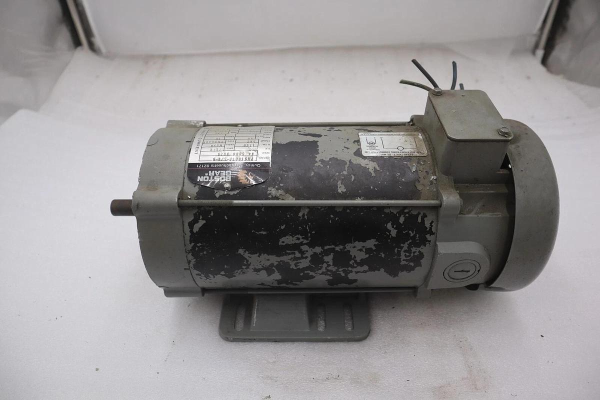 Used BOSTON GEAR PM9100TF-578-B MOTOR STOCK #M-54
