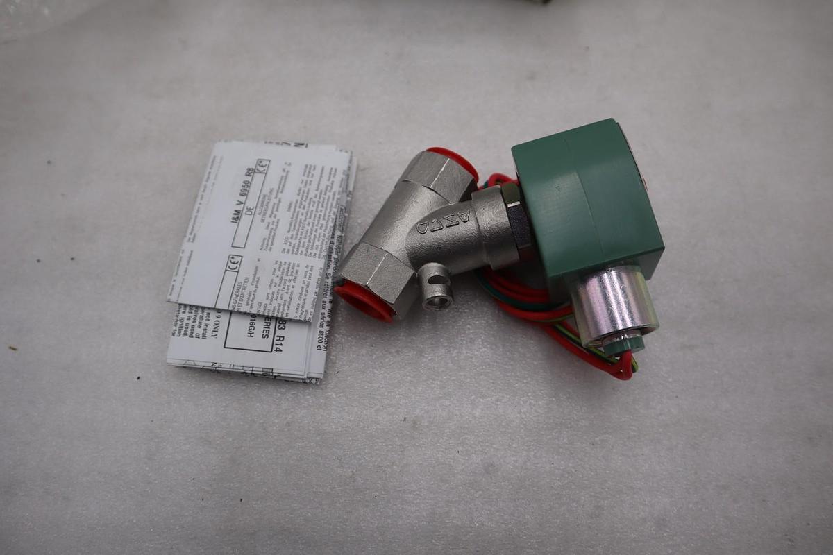 ASCO Stainless Steel Solenoid Valve 8210G037 NEW IN BOX STOCK GF-81A