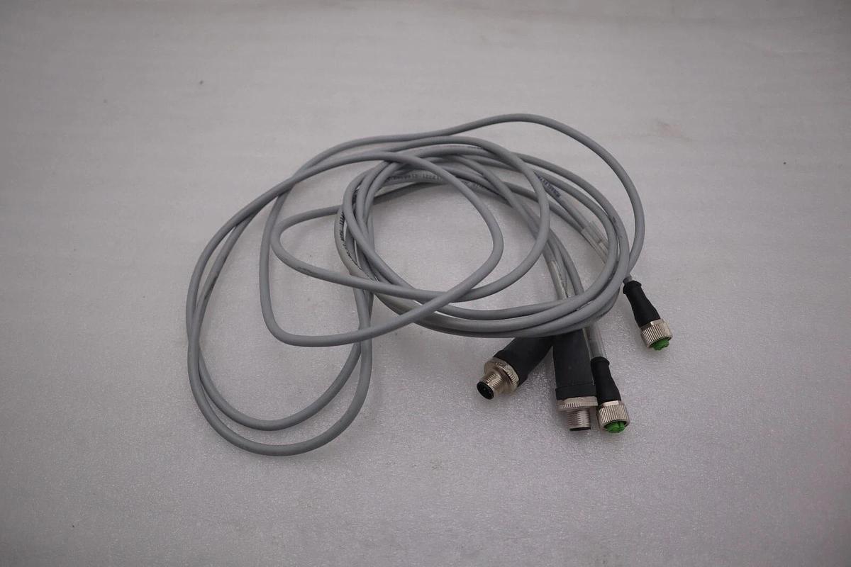 Used CTG09452 CABLE 25 FOOT LENGTH DB9 CONNECTION MALE/FEMALE EXTENSION STOCK K-3907