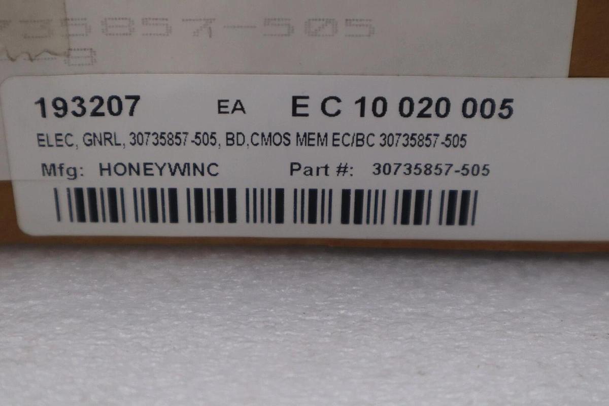 Used NEW IN BOX Honeywell 30735857-005 Memory Board STOCK G639