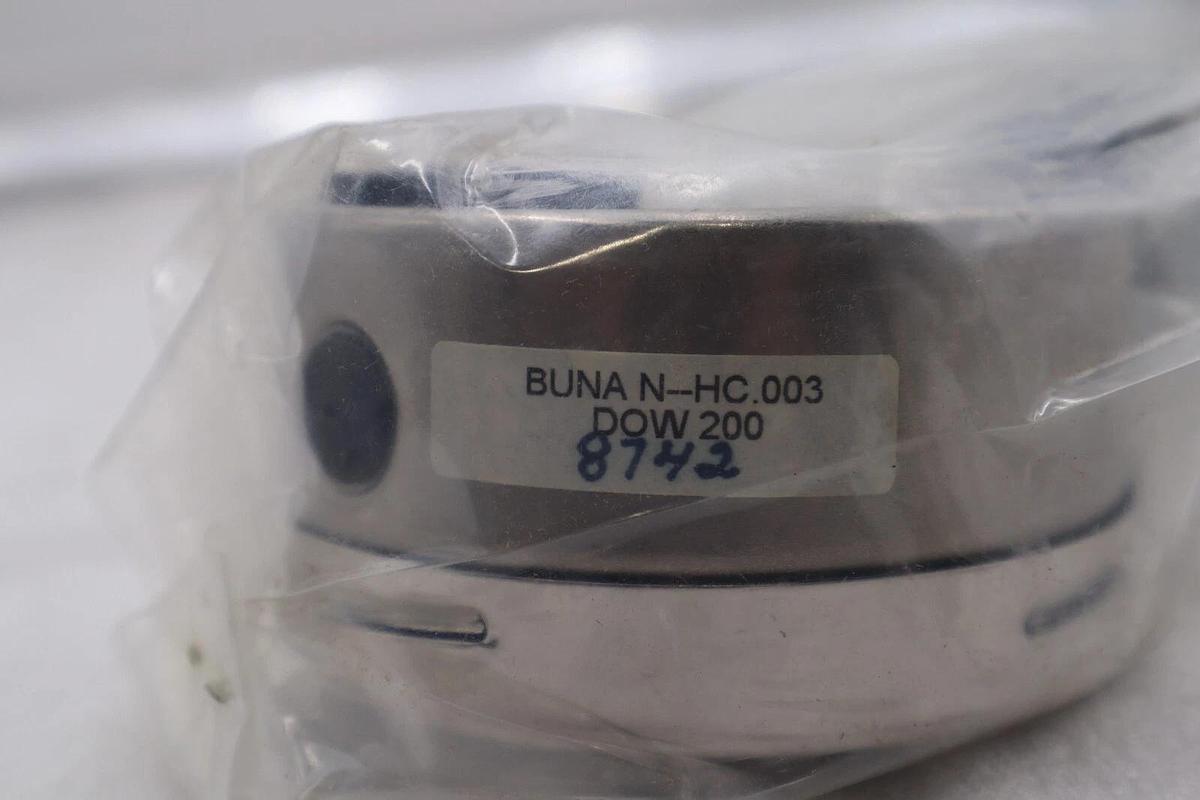 Used PMC 60 PSI PRESSURE GAUGE HC.003 DOW 200 8742 #L-804