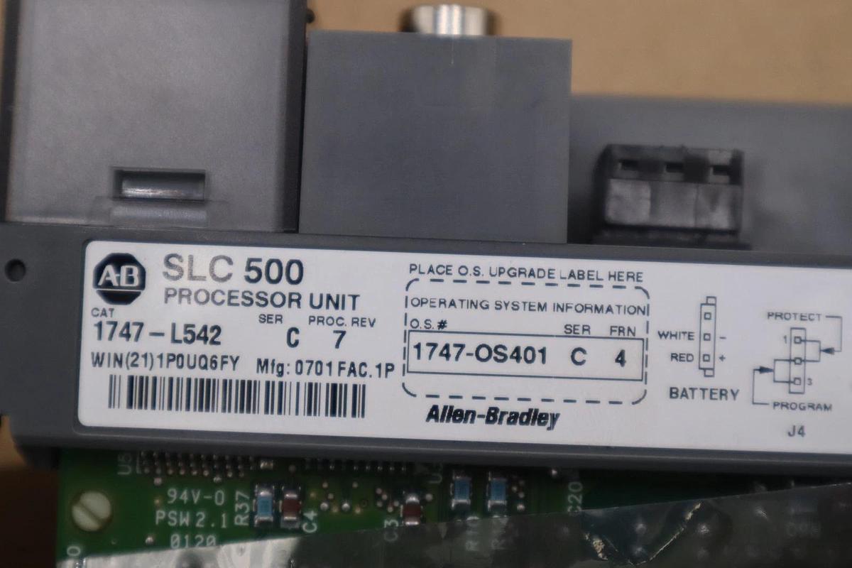 Allen Bradley 1747-L542 /C SLC 500 5/04 RS-232/DH+ 32K Controller STOCK 5184CC