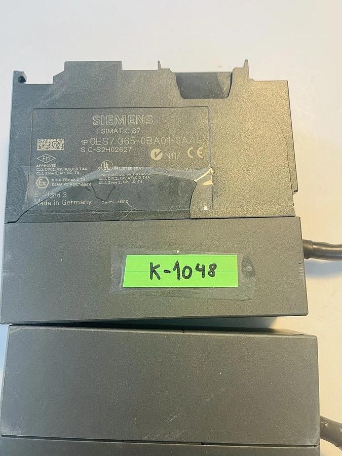 Used SIEMENS SIMATIC S7 1P-6ES7 365-0BA01-0AA0 Interface Module IM-365 #K-1048