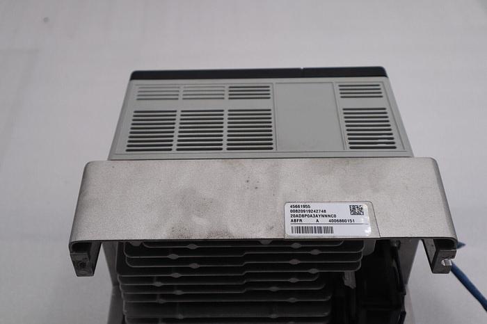 Used ALLEN BRADLEY 20AD8P0A3AYNNNC0 POWERFLEX 70 5 HP SER A STOCK #1918