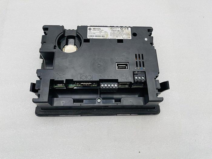 Used 2711C-T6M Allen Bradley Panelview 600 Mono Touchscreen C600 Ser C #L-718