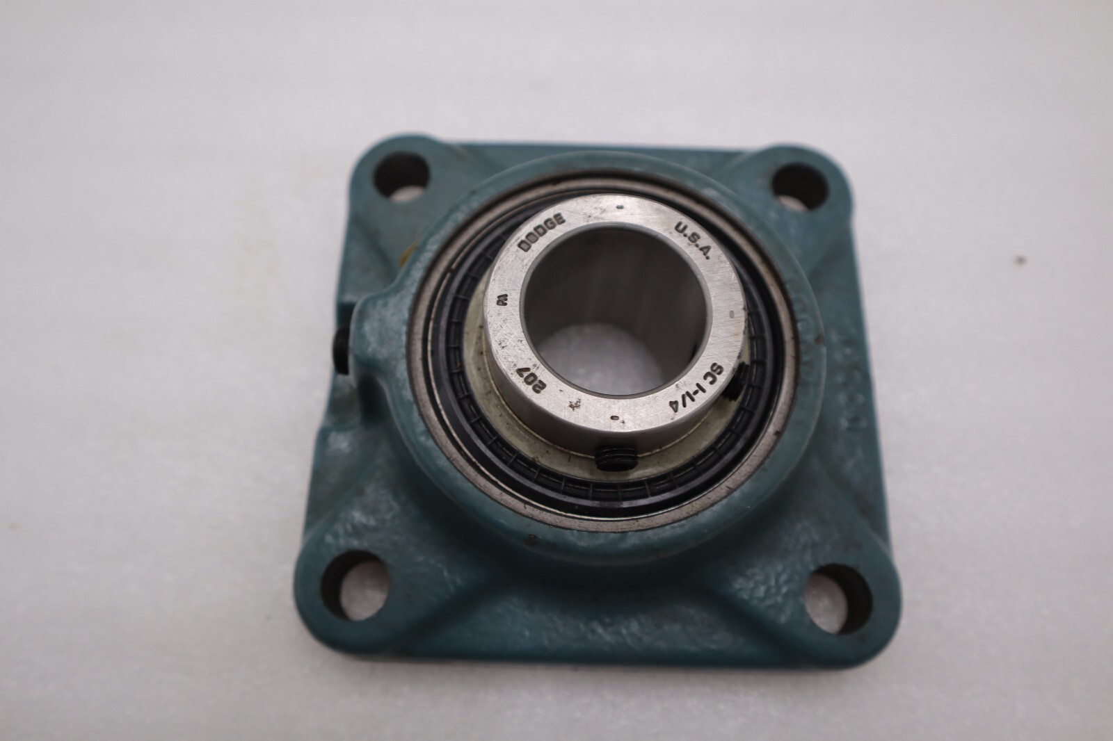 NEW DODGE 126528 F4B-SC-104 MOD FLANGE MOUNT BALL BEARING HOUSING STOCK H503A