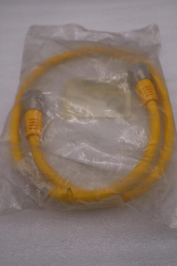 NEW TURCK RYM RKM 46-1M/ U-23083 DOUBLE ENDED CORDSET STOCK H720A