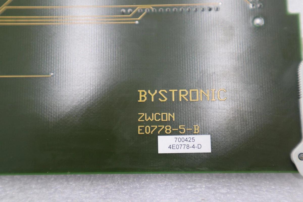 Used Bystronic ZWCON E0778-5-B ZWCON Circuit Board STOCK 5051