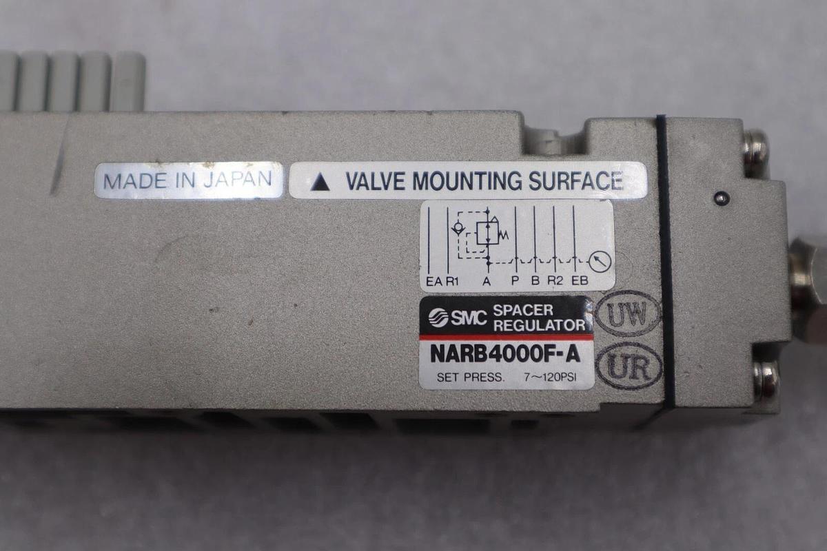 SMC SPACER REGULATOR NARB4000F-A / NARB4000FA STOCK 1665-A