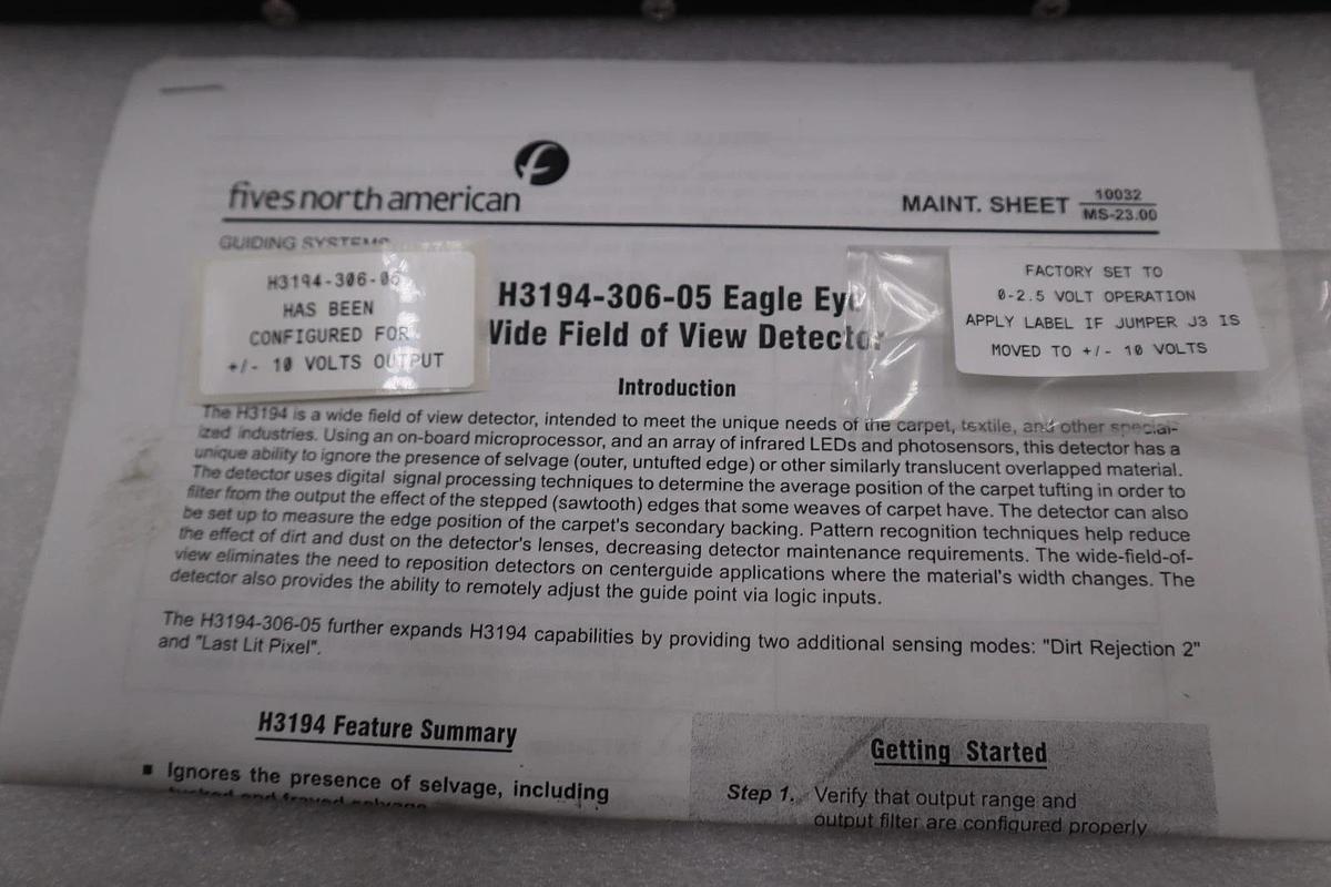 NORTH AMERICAN MFG MAXCESS EAGLE H3194-306-02 / H319430602 (NEW NO BOX) #H1799