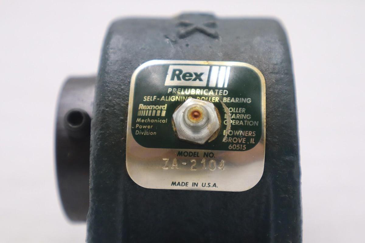 Used REXNORD ZA2104 PILLOW BLOCK BEARING NEW OPEN BOX STOCK 2057-A