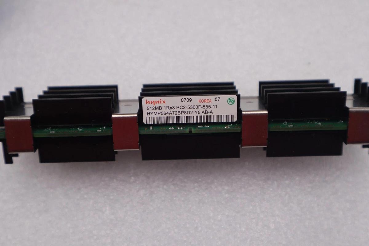 Used CRUCIAL ct12872ap667 FULLY BUFFERED STOCK #K-1876