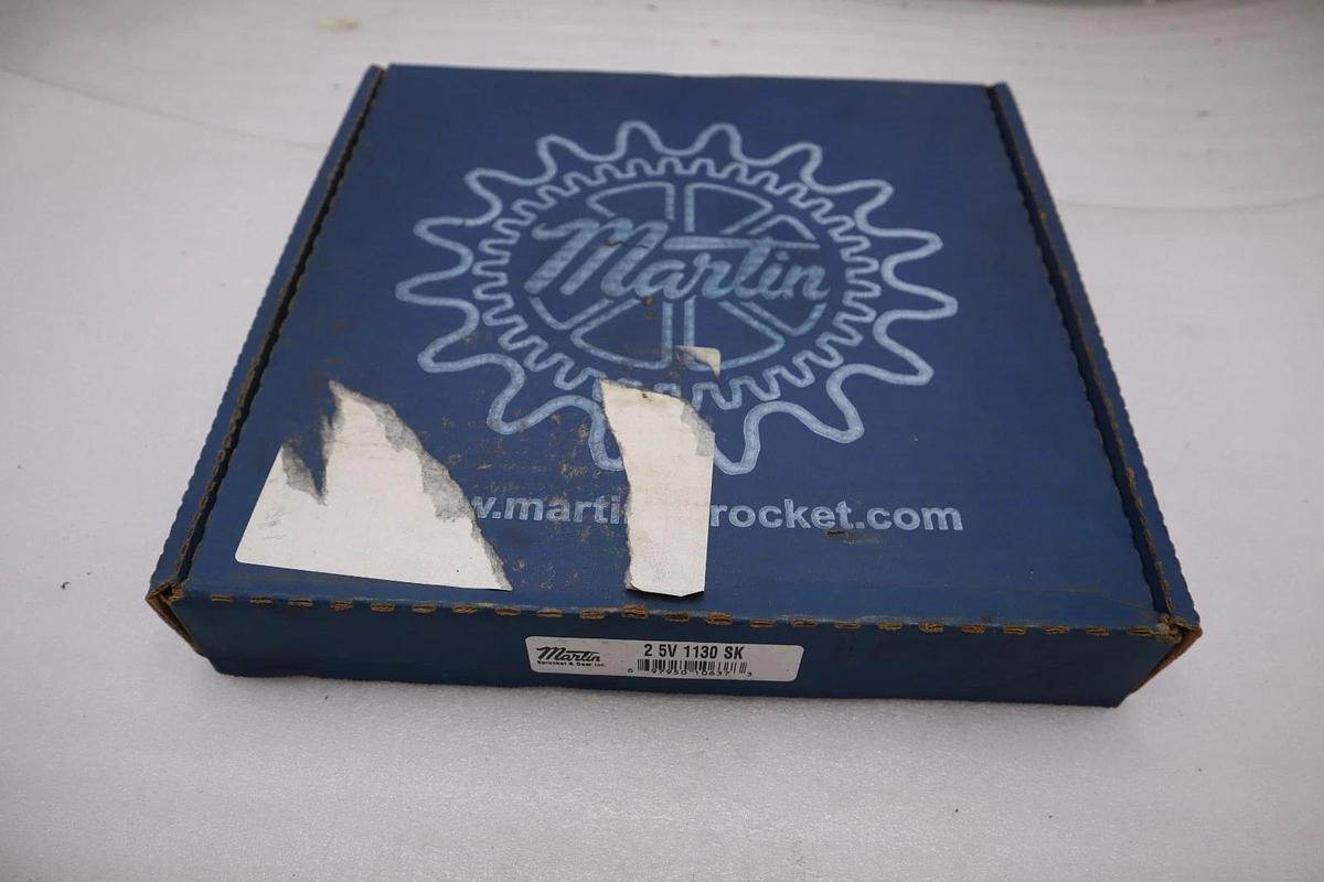 NEW OPEN BOX Martin 25V1130SK 2 5V 1130 SK Sheave Bushed Bore 2-Groove STK CC263