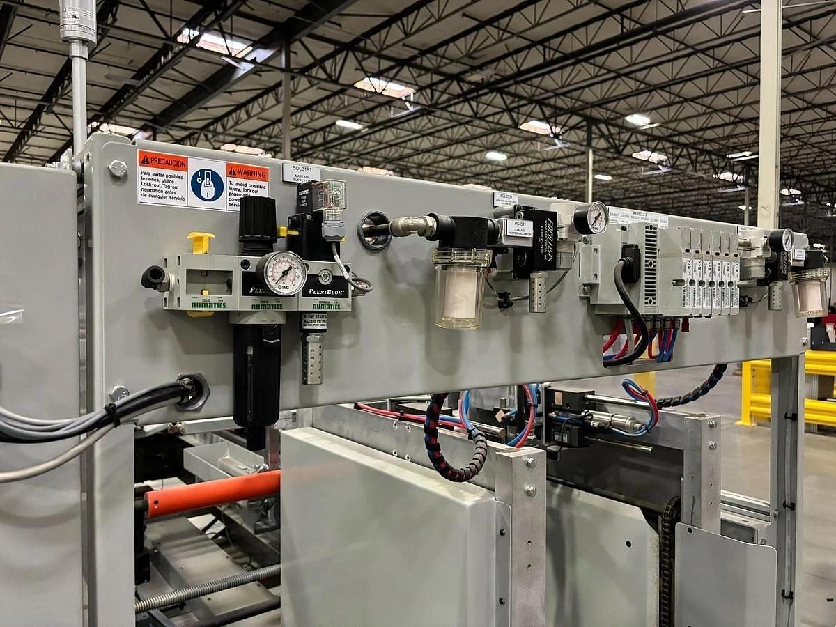 Used MARQ HPE220 / HPE-220 CASE ERECTOR BOTTOM SEALER