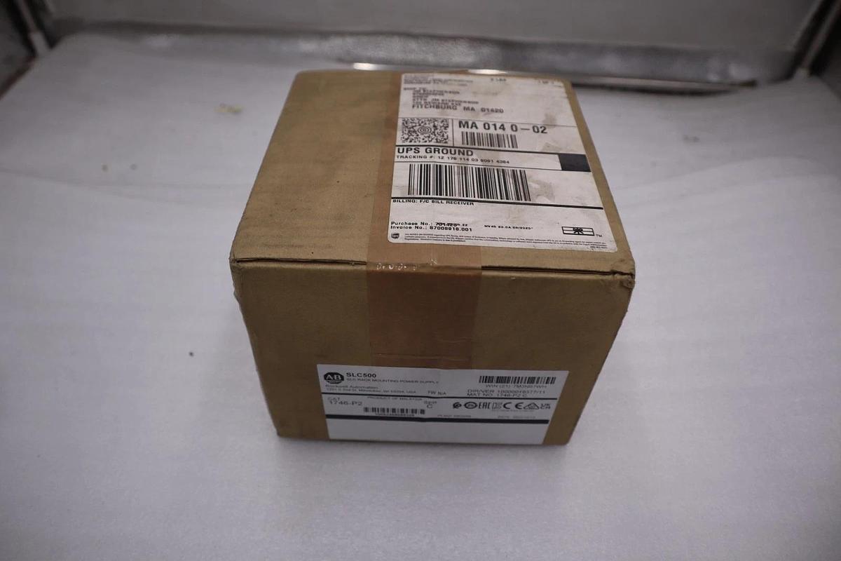 Used Sealed Allen Bradley 1746-P2 /C SLC 500 Rack Power Supply - STOCK GF56