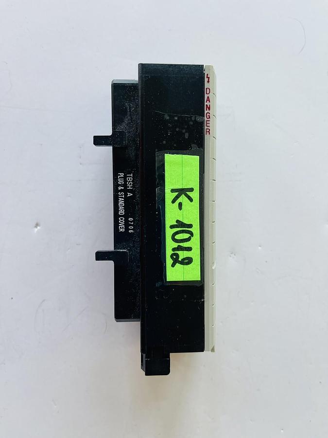 Used AB - TBNH SER A ControlLogix Terminal Block Plug And Standard Cover #K-1012