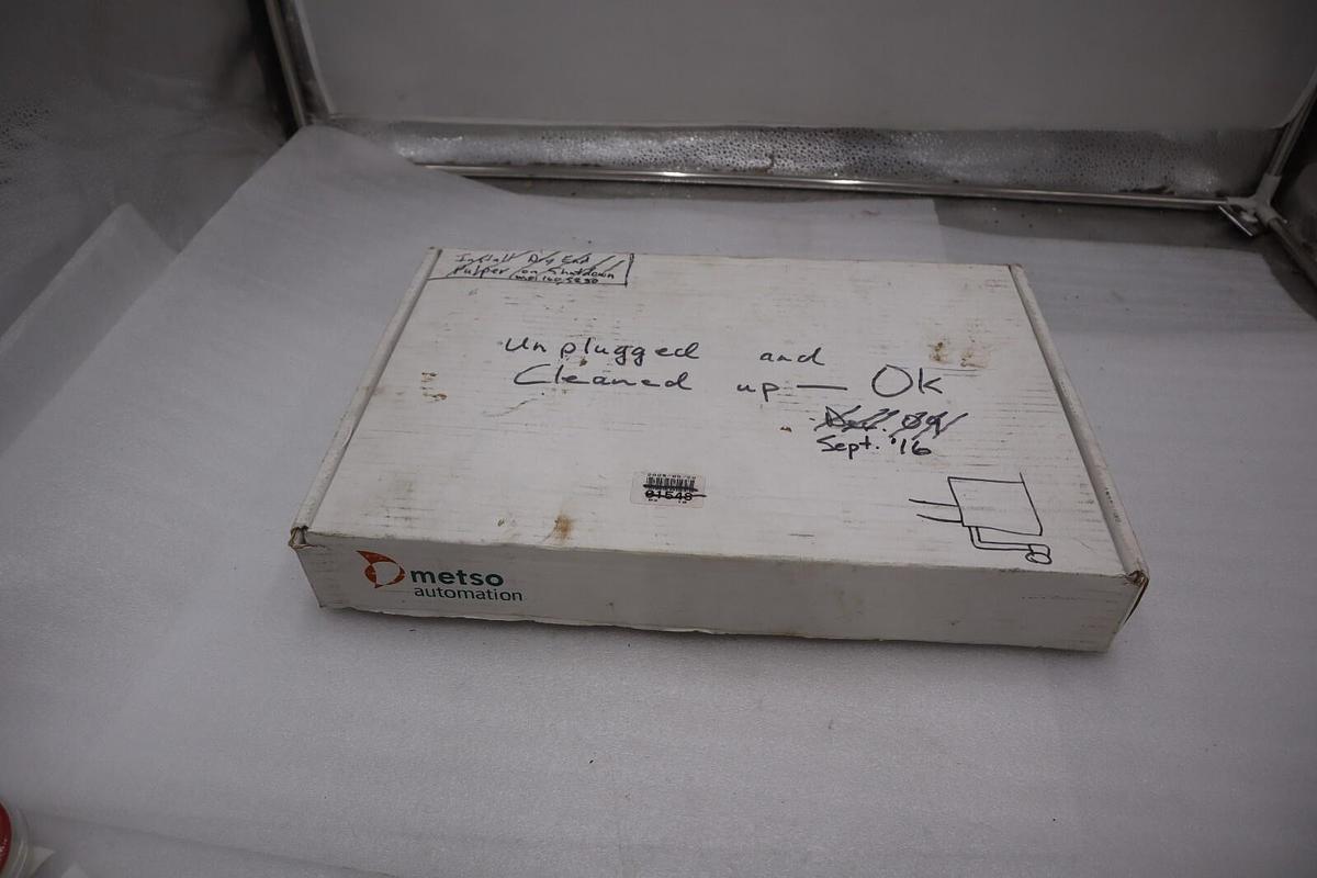 Used Metso NOVE M 2 Consistency Sampler Valve M800136 USED UNIT STOCK 5577A