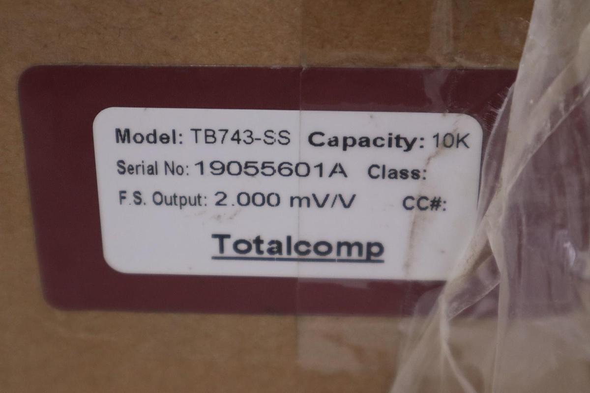 TOTALCOMP TB743-SS 10K Load Cell 10,000lbs - NEW IN BOX - STOCK GF1043