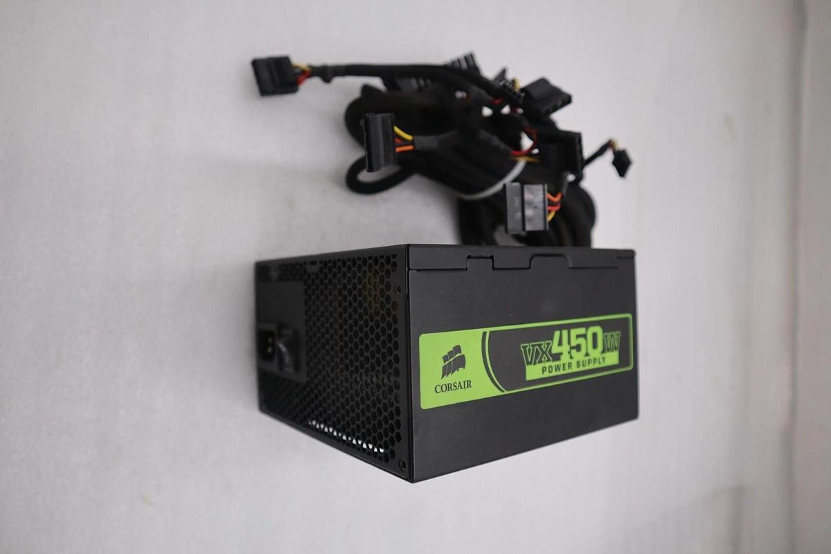 Used CORSAIR CMPSU-450VX 450 W ATX12V V2.2 80 PLUS  Active PFC Compat STOCK H166