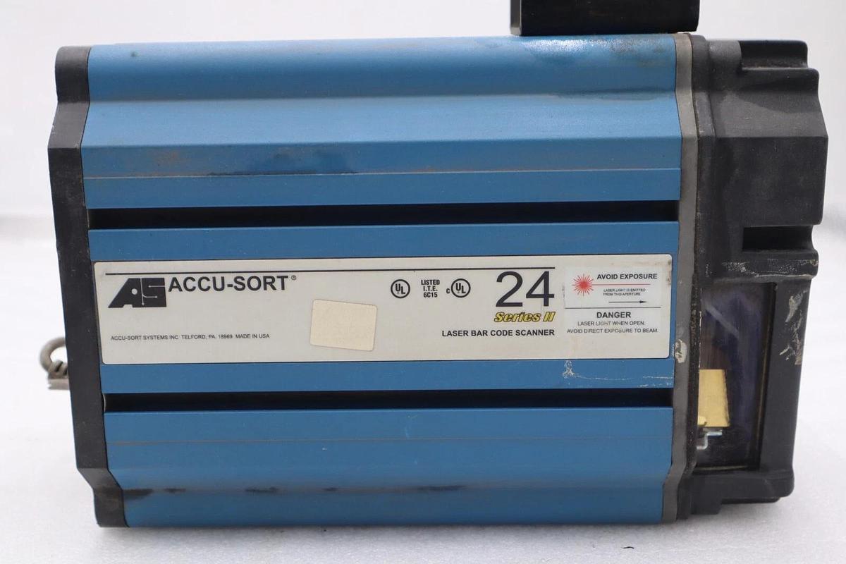 Used ACCU-SORT 24I SERIES II LASER BAR CODE SCANNER STOCK #2798