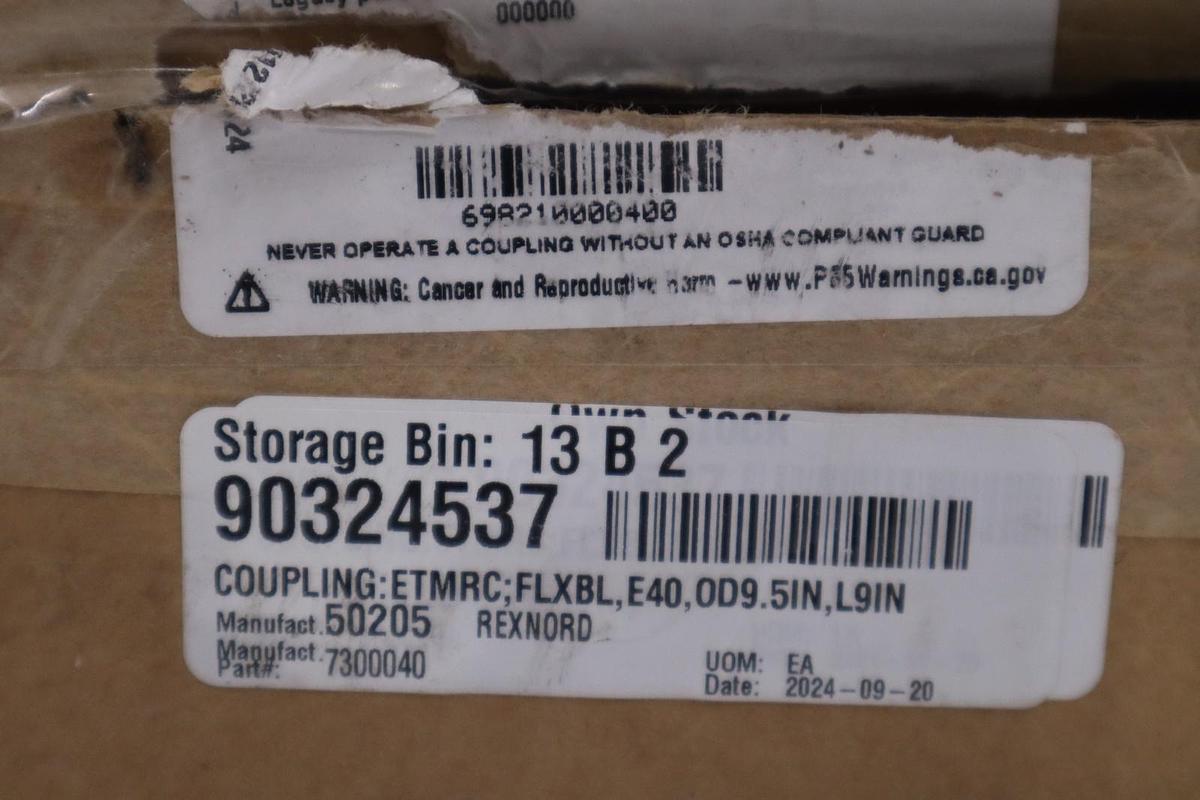 Used REXNORD 10287338 NEW WITH BOX E40 ELEMENT STOCK GF-1304