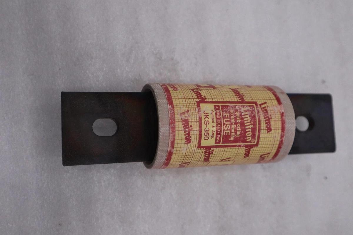 Used COOPER BUSSMANN JKS-350 EATON 350A LIMITRON FAST ACTING FUSE - STOCK GF302A