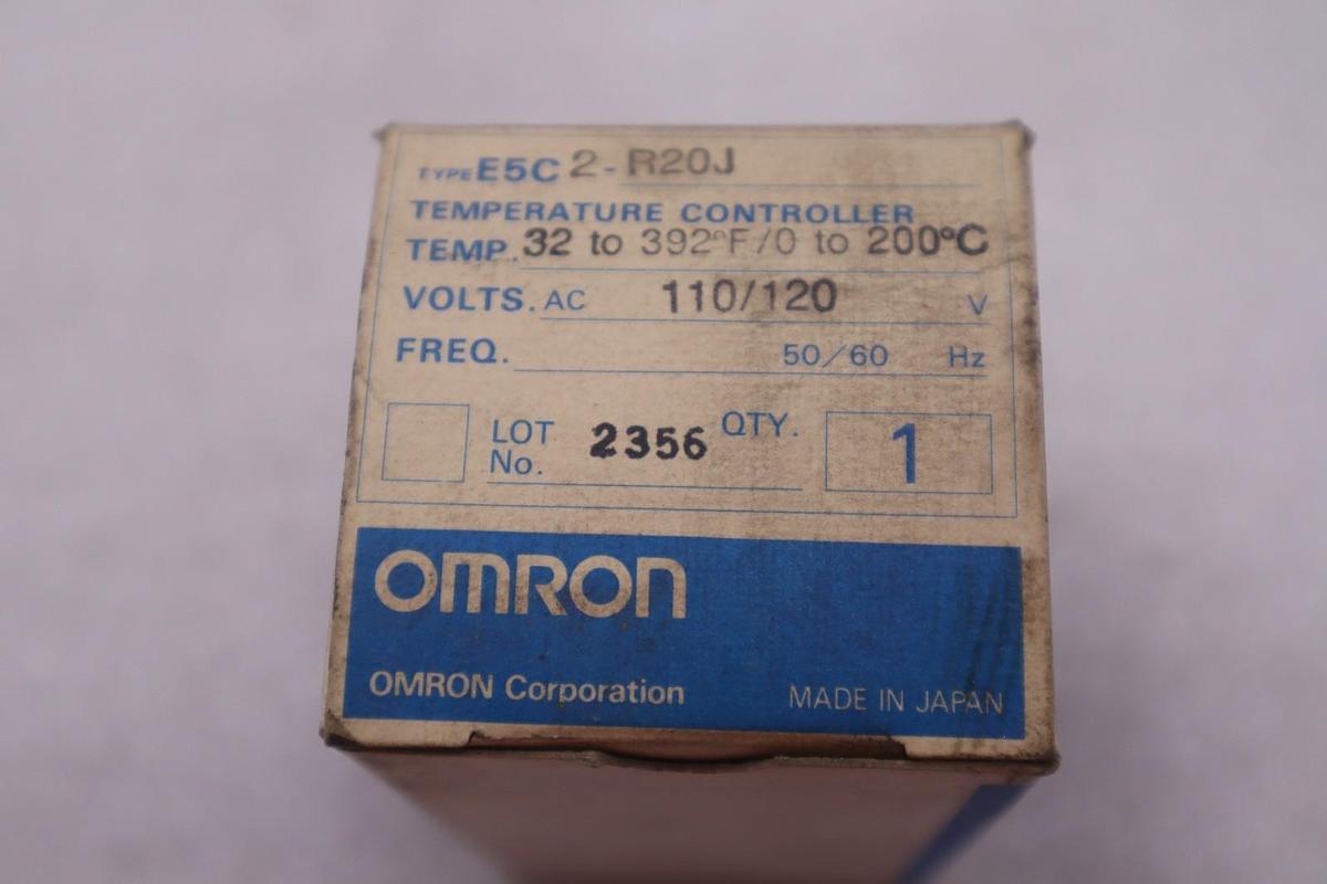 Used Omron E5C2-R20J Temperature Controller E5C2R20J STOCK 4827B