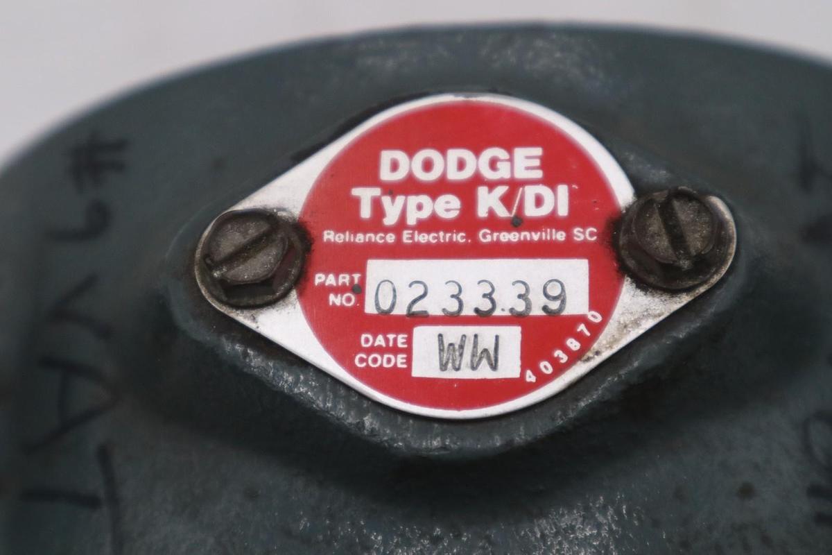 Used Dodge 023339 P2B-DI-203R Double Interlock Pillow Block Bearing Unit STOCK CC-60